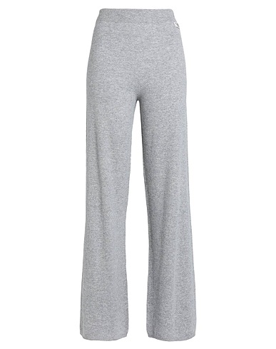 TWINSET Casual trouser Light grey 53% Wool, 42% Cashmere, 5% Elastane
