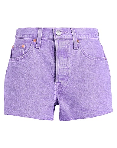 LEVI'S Shorts Lila 100% Baumwolle