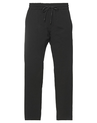 MICHAEL COAL パンツ ブラック ポリエステル 69% / ウール 29% / ポリウレタン 2%