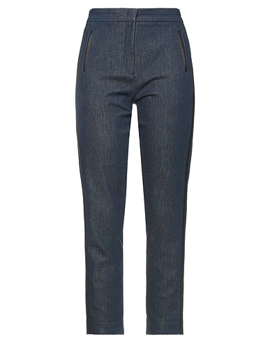 ONEDRESS ONELOVE Denim trousers Blue 82% Cotton, 12% Polyester, 4% Polyamide, 2% Elastane