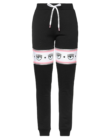 CHIARA FERRAGNI Hosen Schwarz 69% Polyester, 31% Baumwolle, Elastan