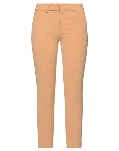 SIMONA CORSELLINI Casual pants Camel 94% Polyamide, 6% Elastane
