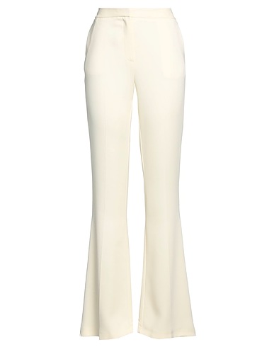 SIMONA CORSELLINI Pantalone Panna 96% Viscosa, 4% Elastan