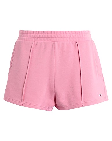 TOMMY JEANS Shorts & Bermuda Pink 100% Organic cotton