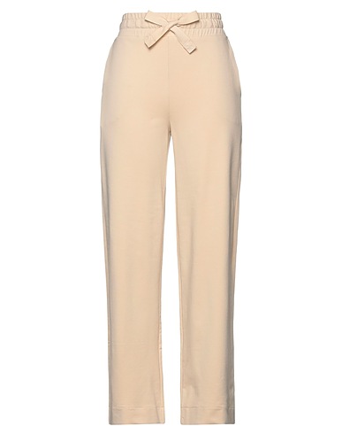 MARELLA SPORT Casual trouser Beige 93% Cotton, 7% Elastane