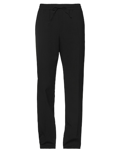 VERSACE Casual trouser NERO 100% Virgin Wool