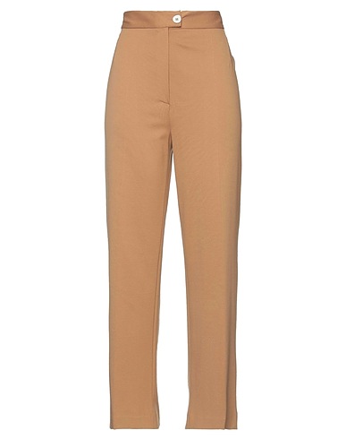 MAISON LAVINIATURRA Casual trouser Camel 60% Viscose, 35% Polyamide, 5% Elastane