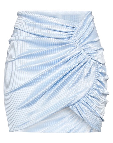 ALEXANDRE VAUTHIER Mini skirt Sky blue 94% Polyester, 6% Elastane