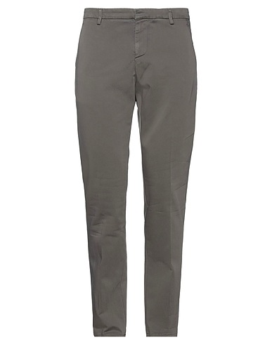 DONDUP Casual pants Lead 71% Cotton, 13% Polyester, 13% Polyamide, 3% Elastane