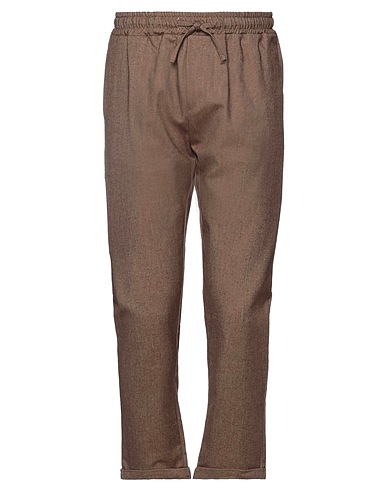 S.D Casual pants Khaki 76% Polyester, 23% Viscose, 1% Elastane