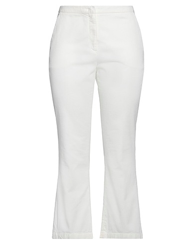 ASPESI Casual pants Off white 100% Cotton