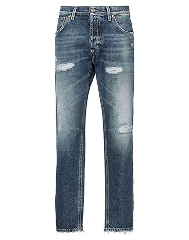 DONDUP Denim trousers Blue 100% Cotton
