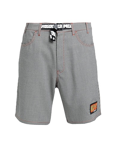 PAS DE MER Shorts & Bermuda PDM DESIGN SHORTS
 Black 64% Polyester, 34% Viscose, 2% Elastane