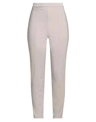 ELISABETTA FRANCHI Casual trouser Light grey 90% Polyester, 10% Elastane