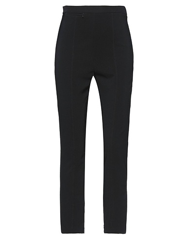 ELISABETTA FRANCHI Casual trouser Black 90% Polyester, 10% Elastane