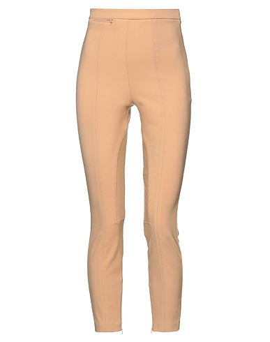 ELISABETTA FRANCHI Casual trouser Camel 90% Polyester, 10% Elastane