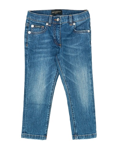 DOLCE&GABBANA Denim trousers Blue 97% Cotton, 3% Elastane