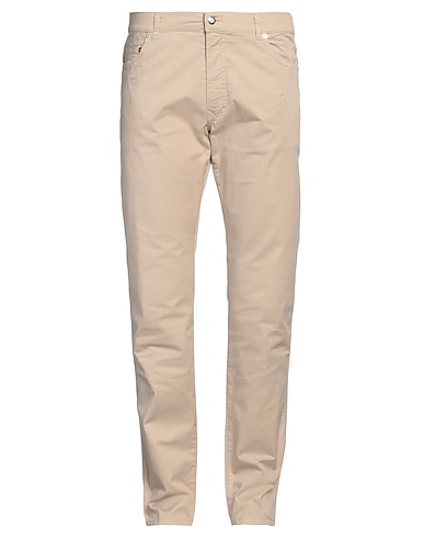 HARMONT & BLAINE Casual trouser Beige 93% Cotton, 7% Elastane