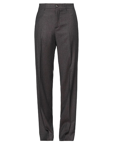 BERWICH Casual trouser Dark purple 100% Virgin Wool
