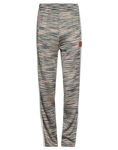 PALM ANGELS x MISSONI Casual pants 99% Viscose, 1% Polyamide, Polyester, Leather