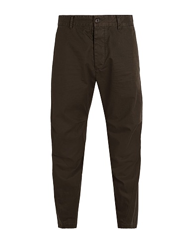 DSQUARED2 Casual pants Dark green 100% Cotton