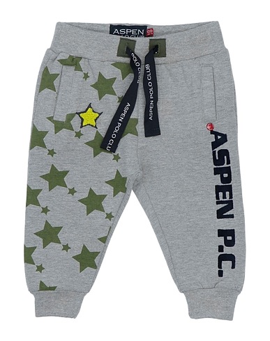 ASPEN POLO CLUB Hosen Hellgrau 95% Baumwolle, 5% Elastan