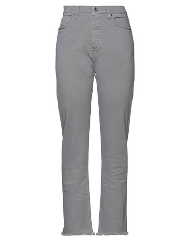 ALEXANDRE VAUTHIER Denim pants Grey 98% Cotton, 2% Elastane