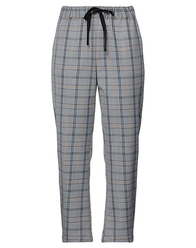 SEMICOUTURE Pantalone Grigio 68% Poliestere, 29% Viscosa, 3% Elastan