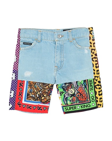 DOLCE&GABBANA Denim shorts Blue 100% Cotton
