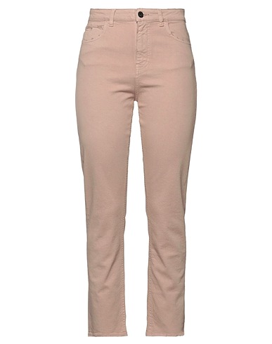 PENCE Casual trouser Light brown 98% Cotton, 2% Elastane