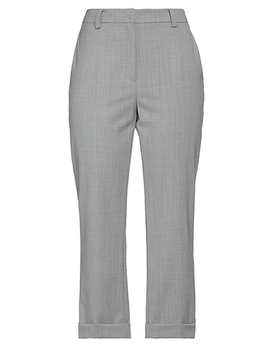 PATRIZIA PEPE Casual pants Light grey 53% Polyester, 43% Virgin Wool, 4% Elastane