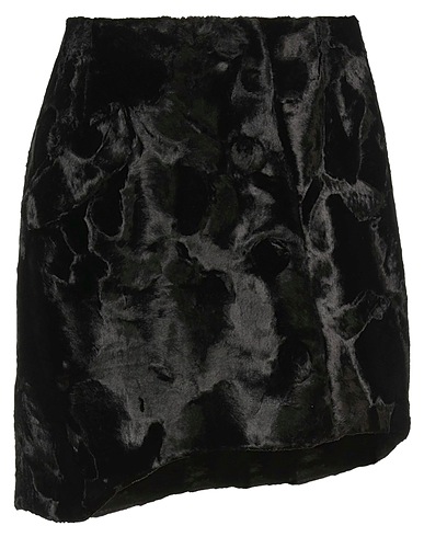 MVP WARDROBE Mini skirt Black 100% Polyester