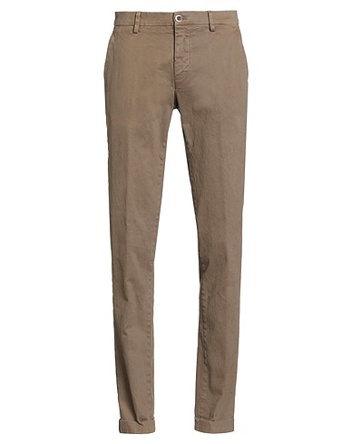 MASON'S Casual pants Brown 97% Cotton, 3% Elastane