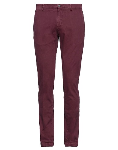 MASON'S Casual trouser Plum 97% Cotton, 3% Elastane