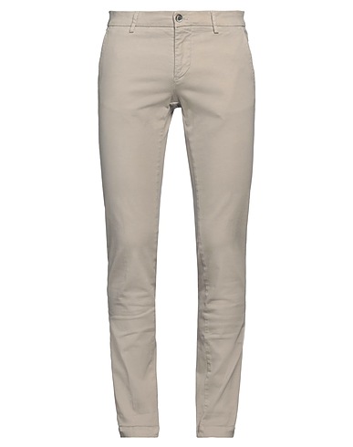 MASON'S Casual pants Light grey 97% Cotton, 3% Elastane