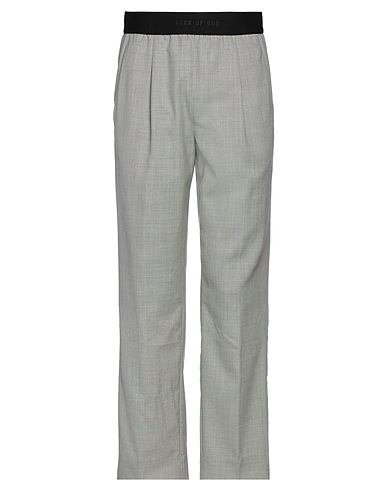 FEAR OF GOD Casual trouser Light grey 100% Wool, Polyester, Nylon, Elastane