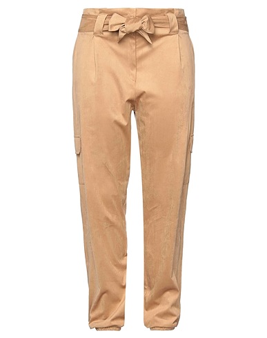 D.EXTERIOR Casual pants Sand 92% Polyester, 8% Elastane