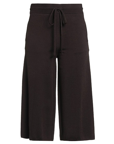 SEVENTY VENEZIA Casual trouser Chocolate brown 45% Wool, 45% Acrylic, 7% Polyamide, 3% Elastane