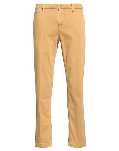 REPLAY Denim pants SENAPE 88% Cotton, 7% Polyester, 5% Elastane