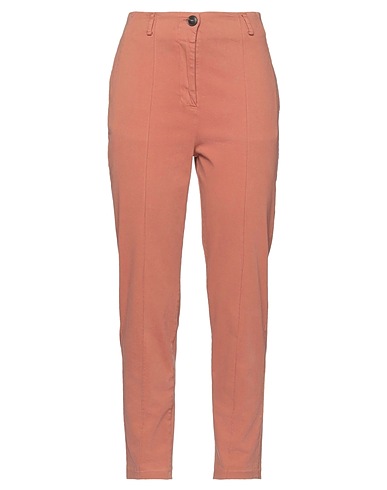 ALESSIA SANTI Casual trouser Antique rose 57% Cotton, 40% Viscose, 3% Elastane