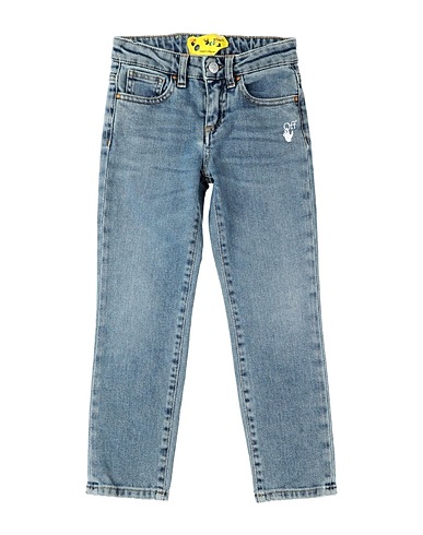 OFF-WHITE™ KIDS Τζιν Μπλε 99% Βαμβάκι, 1% Ελαστάνη