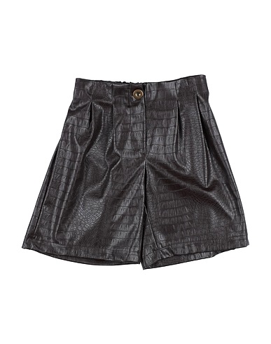 MARIUCCIA Shorts & Bermuda Dark brown 100% Polyester