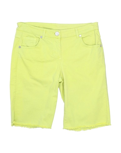 MISS GRANT Shorts & Bermuda Green 97% Cotton, 3% Elastane