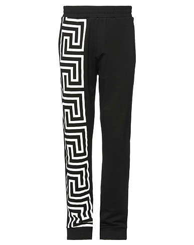 VERSACE Hosen Schwarz 100% Baumwolle