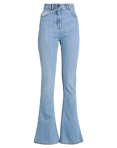 BALMAIN Denim trousers Blue 100% Cotton