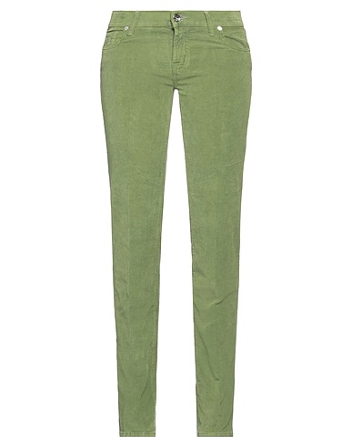 JACOB COHЁN Casual trouser Green 97% Cotton, 3% Elastane