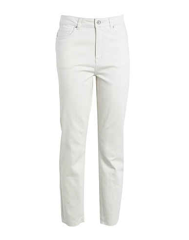 VERO MODA Jeans Elfenbein 99% Baumwolle, 1% Elastan