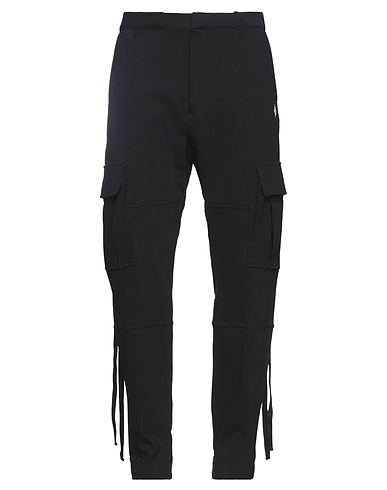 MARCELO BURLON Casual pants Black 100% Cotton, Polyester