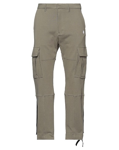 MARCELO BURLON Casual pants Military green 100% Cotton, Polyester
