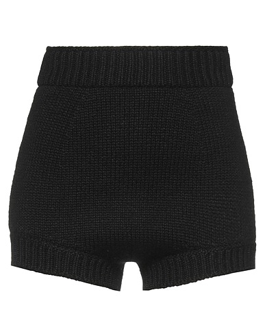 DOLCE&GABBANA Shorts & Bermuda Black 100% Cashmere